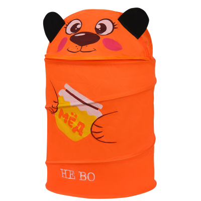 Контейнер для хранения детских игрушек Мишка и мёд Рыжий Кот 210824-3 1